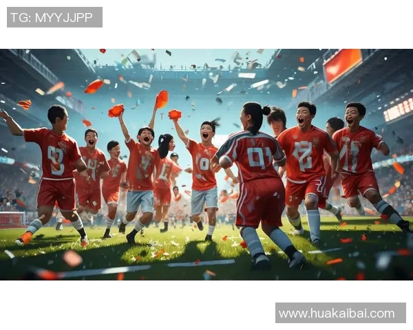 女球迷热舞足球明星手势舞展现激情与魅力的完美结合